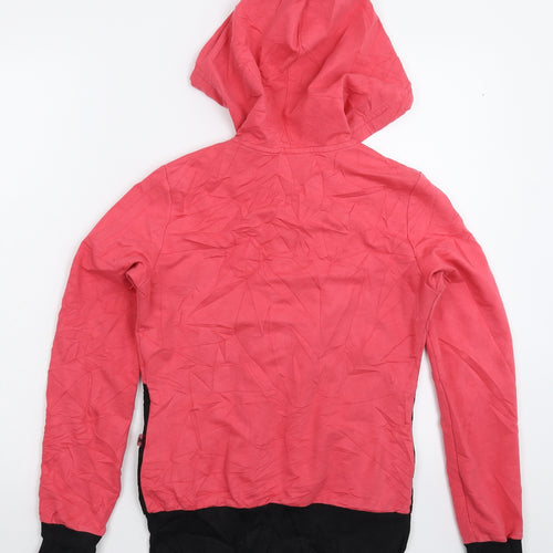 Metca Womens Pink   Full Zip Hoodie Size S