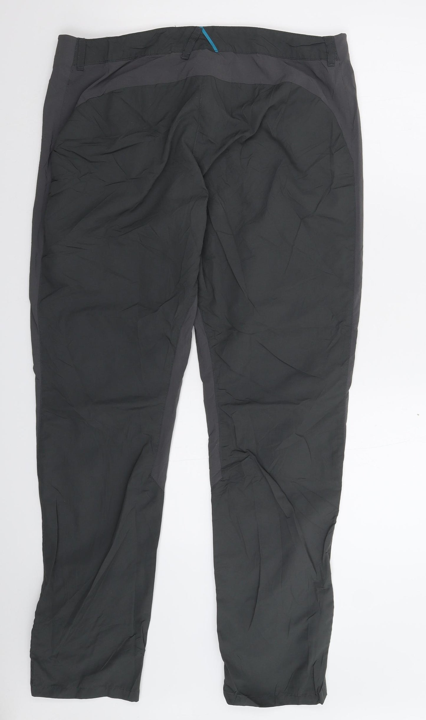 DECATHLON Womens Grey   Rain Trousers Trousers Size 34 in L3 in
