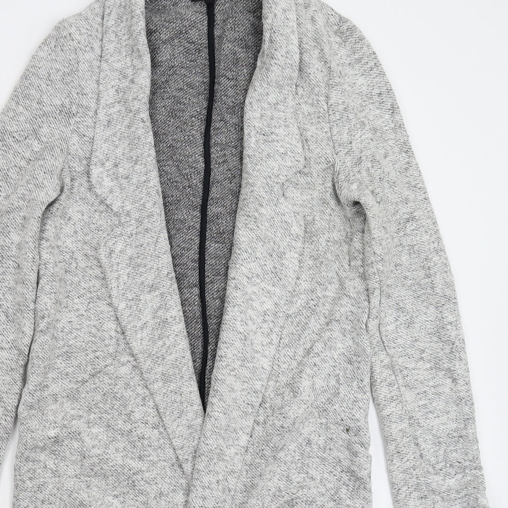Topshop Womens Grey   Overcoat Coat Size 10