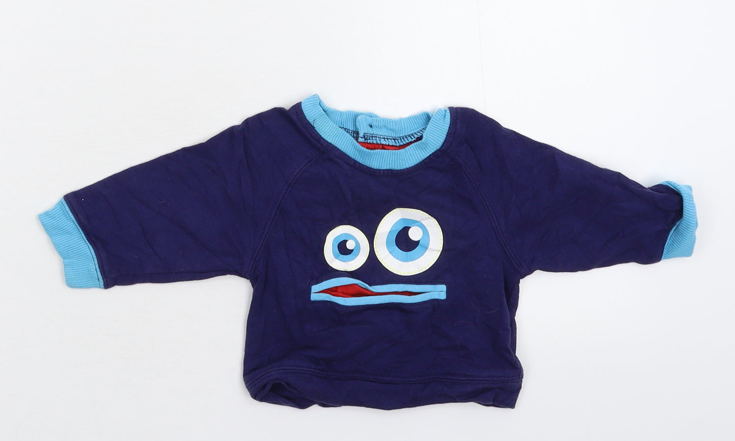 George Baby Blue   Basic T-Shirt Size 0-3 Months