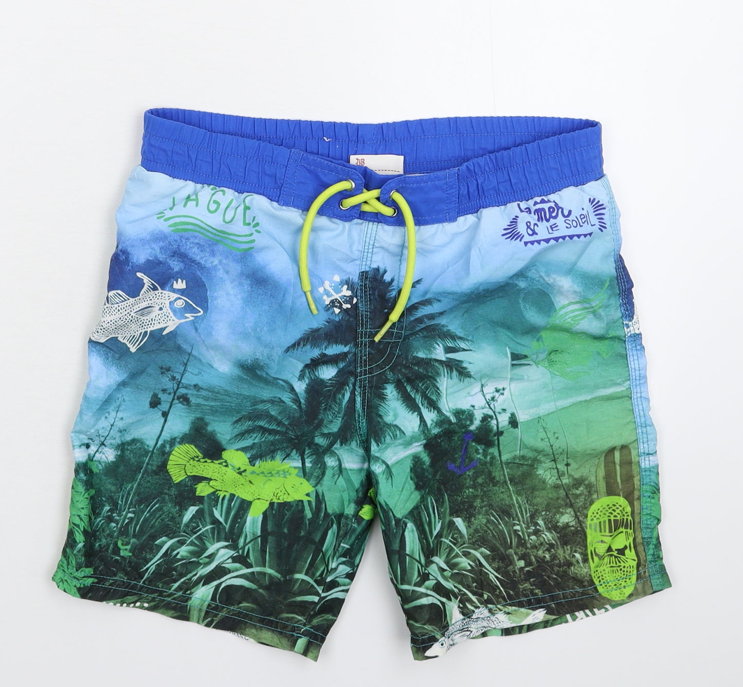 DP... am Boys Multicoloured   Bermuda Shorts Size 10 Years