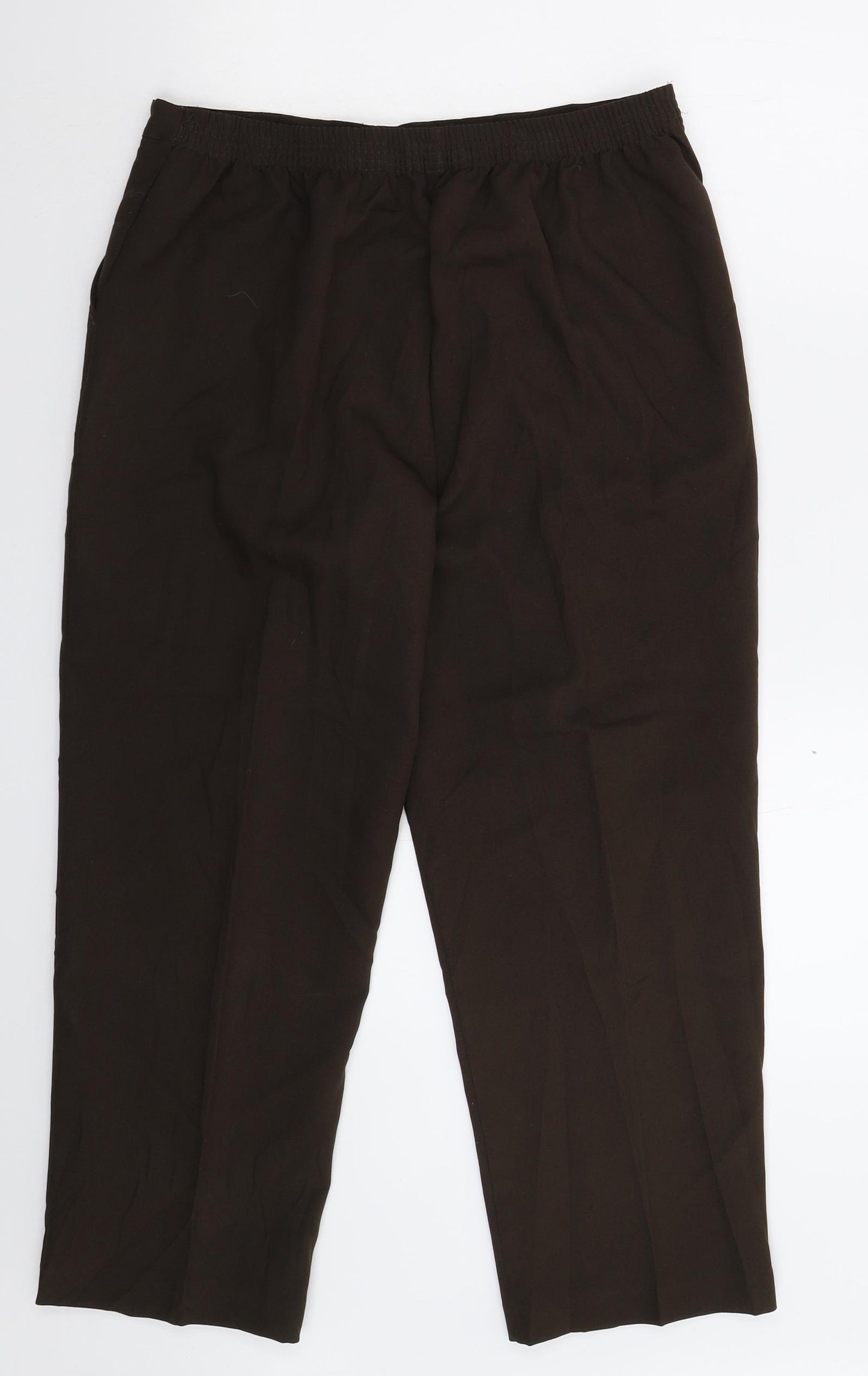 BM Womens Grey   Trousers  Size 14 L26 in