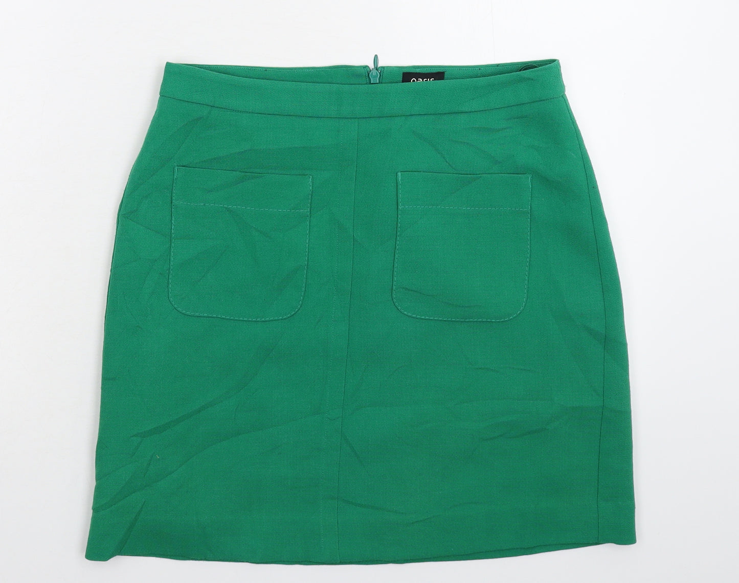 Oasis Womens Green   Mini Skirt Size 8