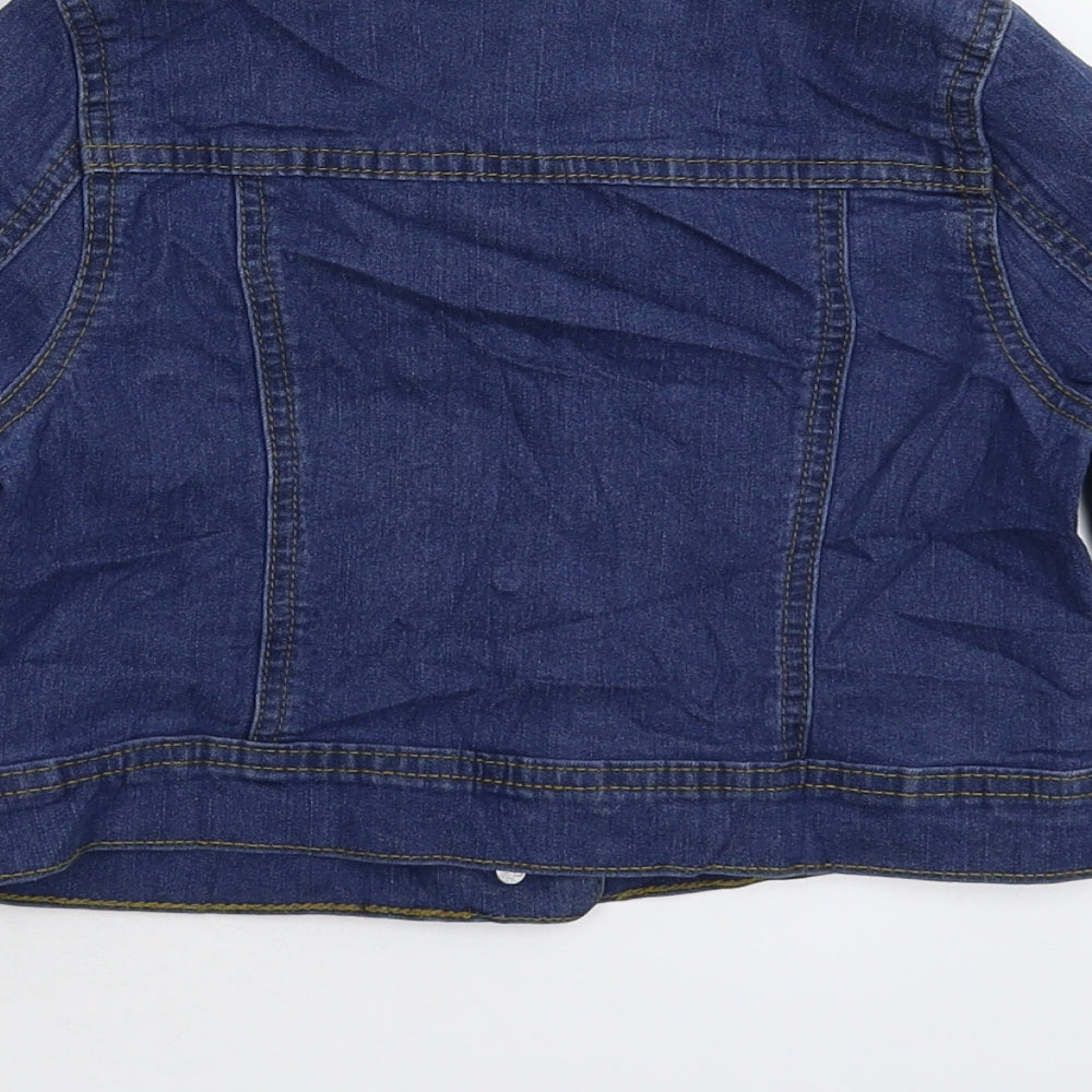 TU Girls Blue  Denim Jacket  Size 7-8 Years