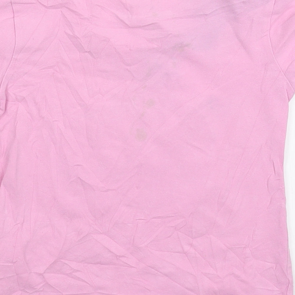 JETTE Girls Pink   Basic T-Shirt Size 8-9 Years