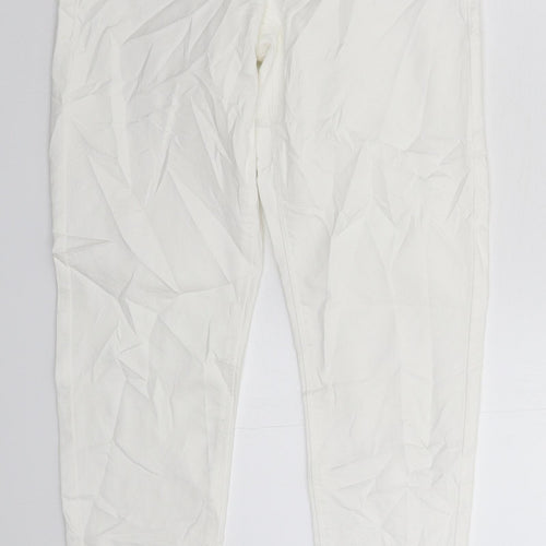 Dorothy Perkins Womens White  Denim Jegging Jeans Size 8 L30 in