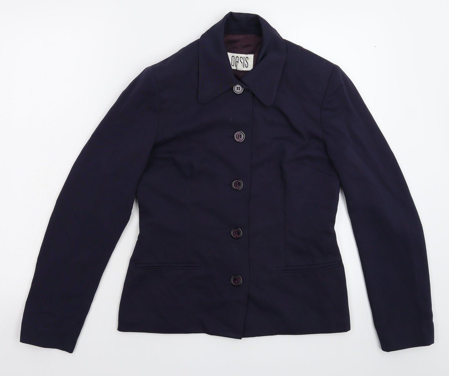 Oasis Womens Blue   Jacket Suit Jacket Size 10