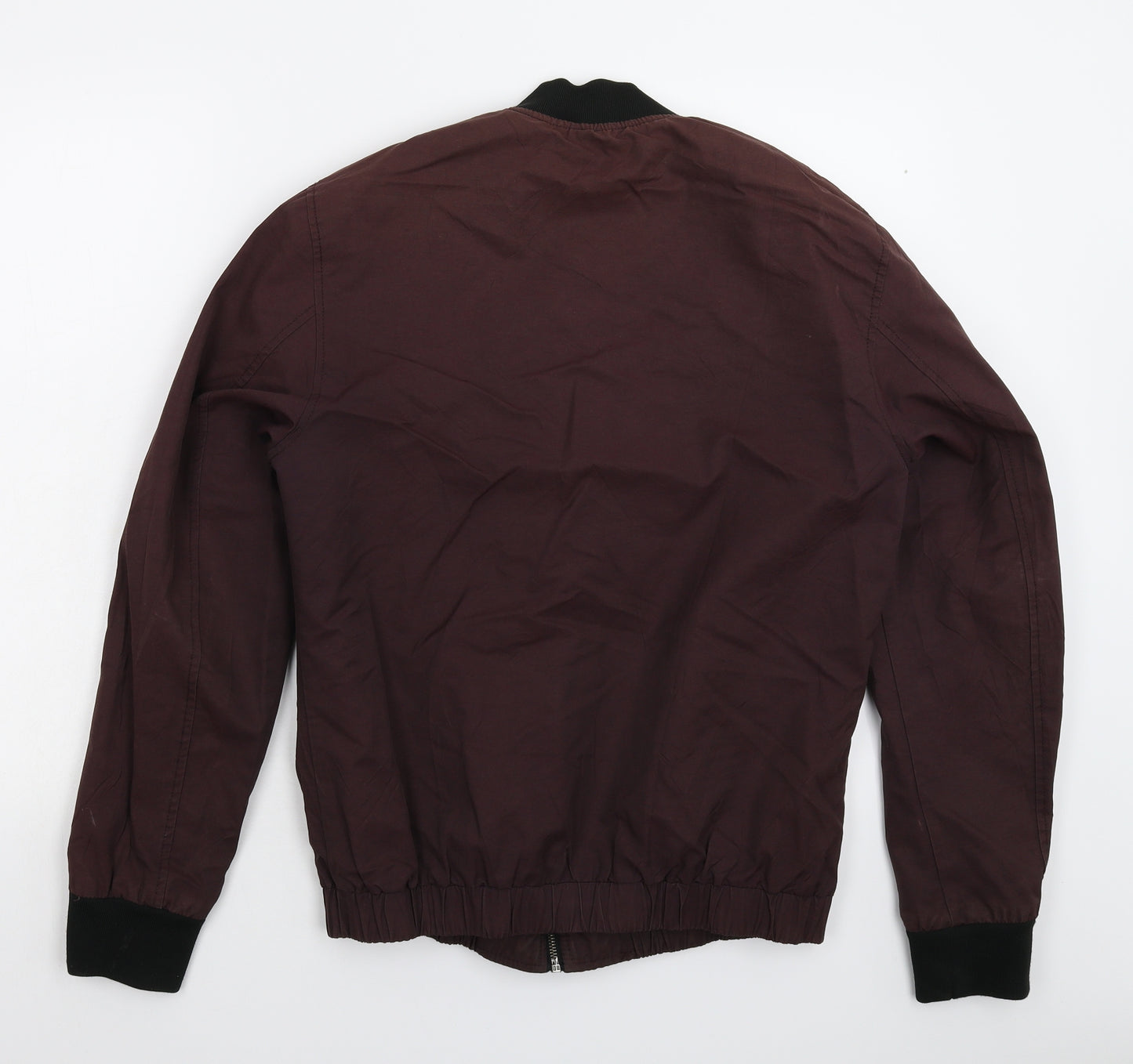 River Island Mens Brown   Bomber Jacket Jacket Size M