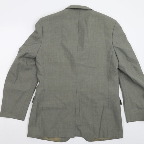 St Michael Mens Grey   Jacket Suit Jacket Size 40