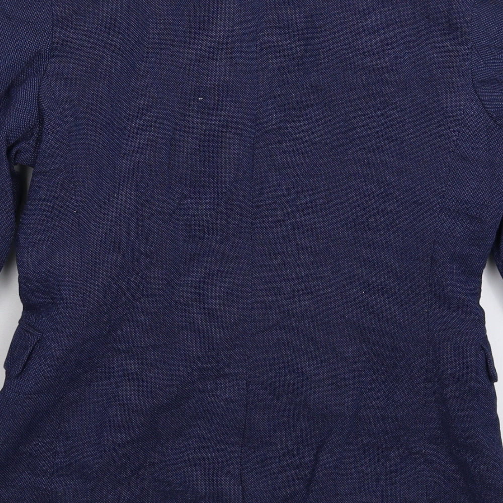 H&M Boys Blue   Jacket Blazer Size 12-13 Years
