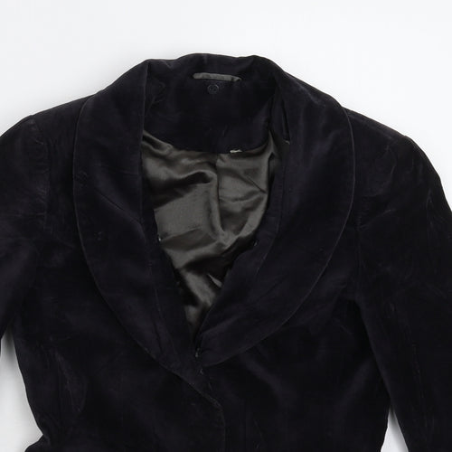 Preworn Womens Black   Jacket Blazer Size 10