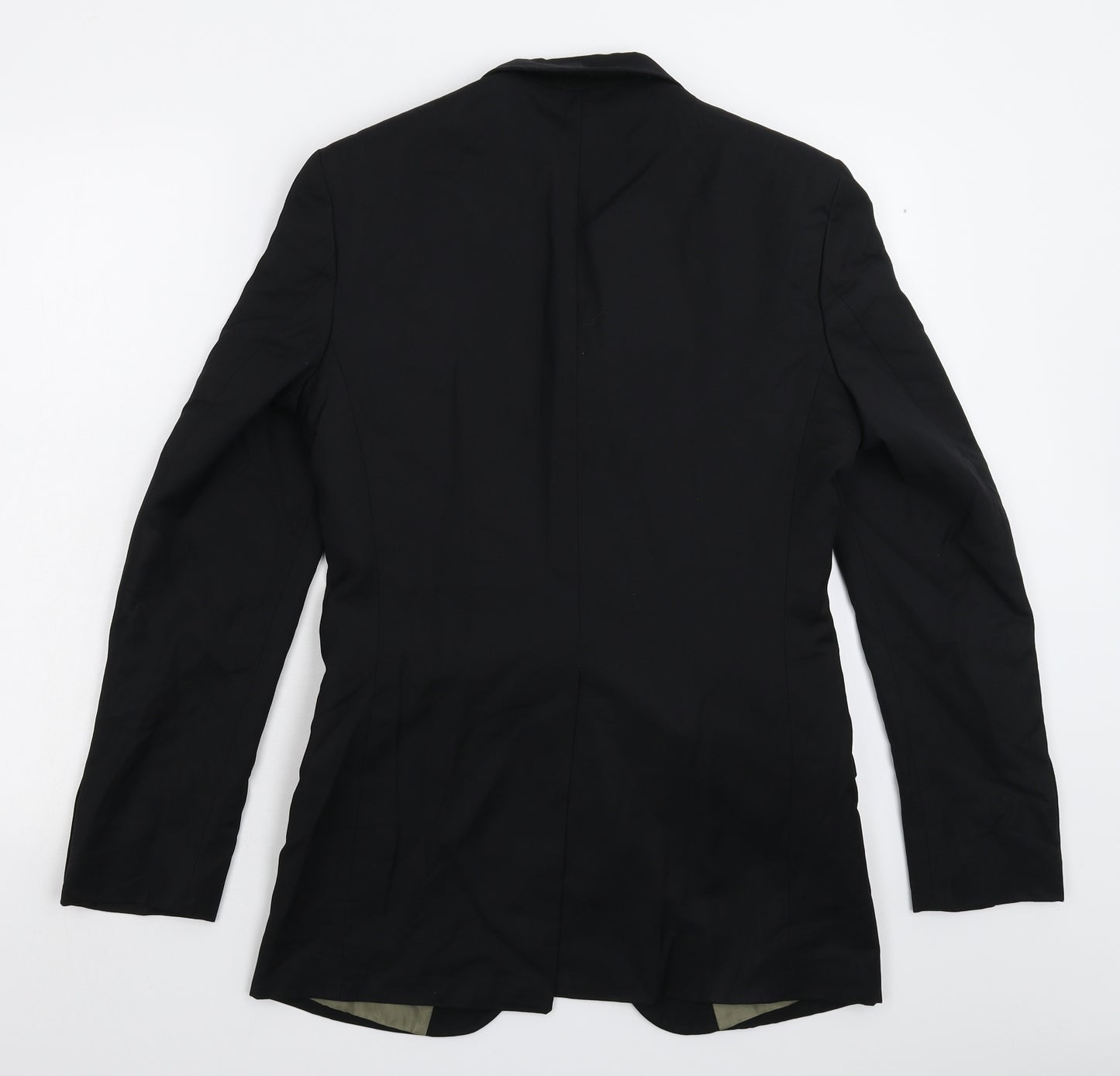 Marks and Spencer Mens Black   Jacket Suit Jacket Size 34