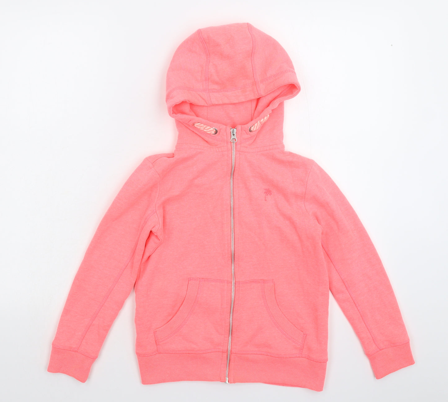 NEXT Girls Pink   Full Zip Hoodie Size 8 Years