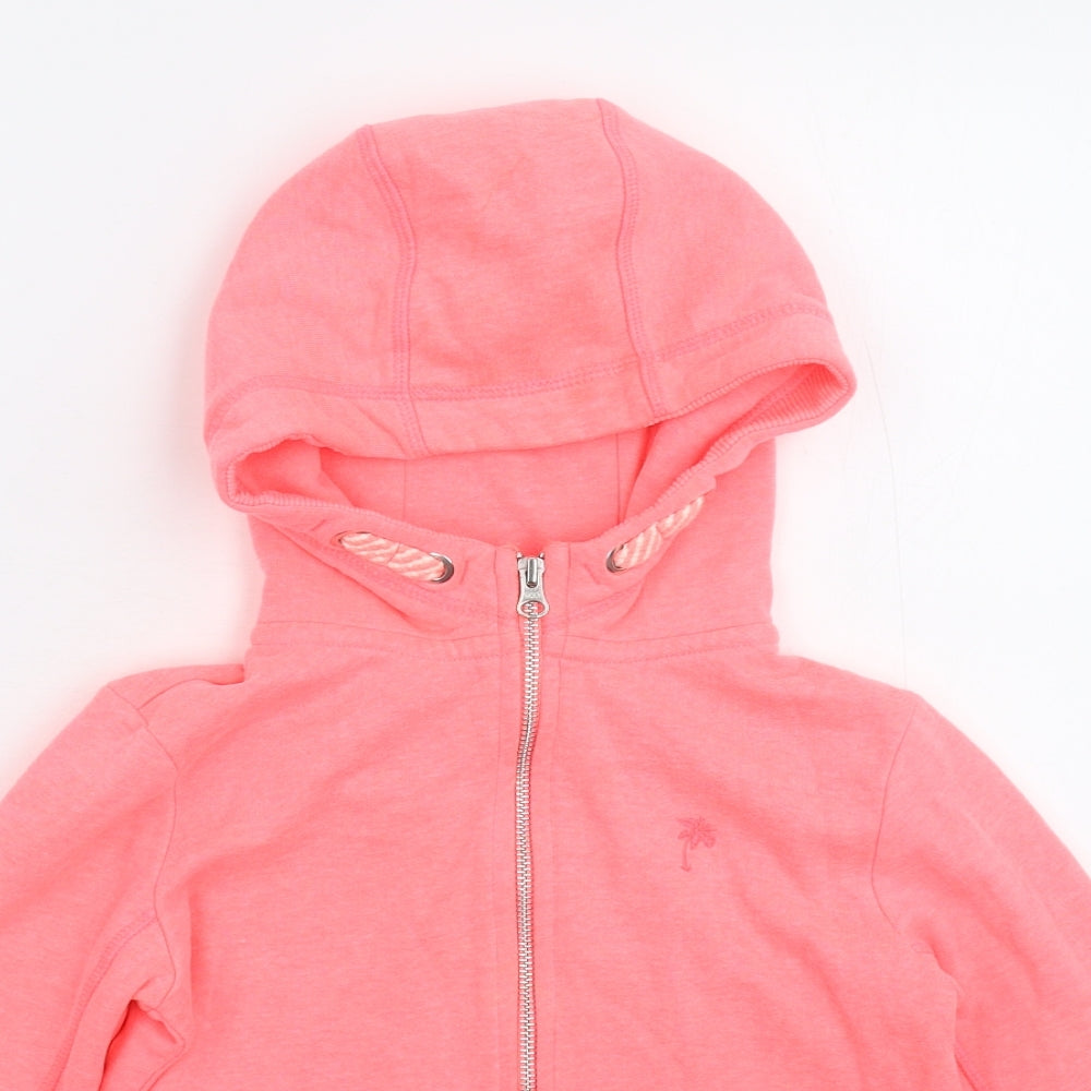 NEXT Girls Pink   Full Zip Hoodie Size 8 Years