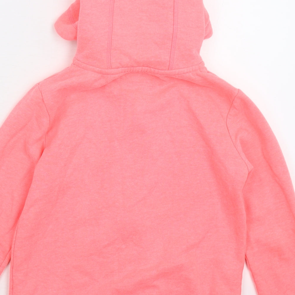NEXT Girls Pink   Full Zip Hoodie Size 8 Years
