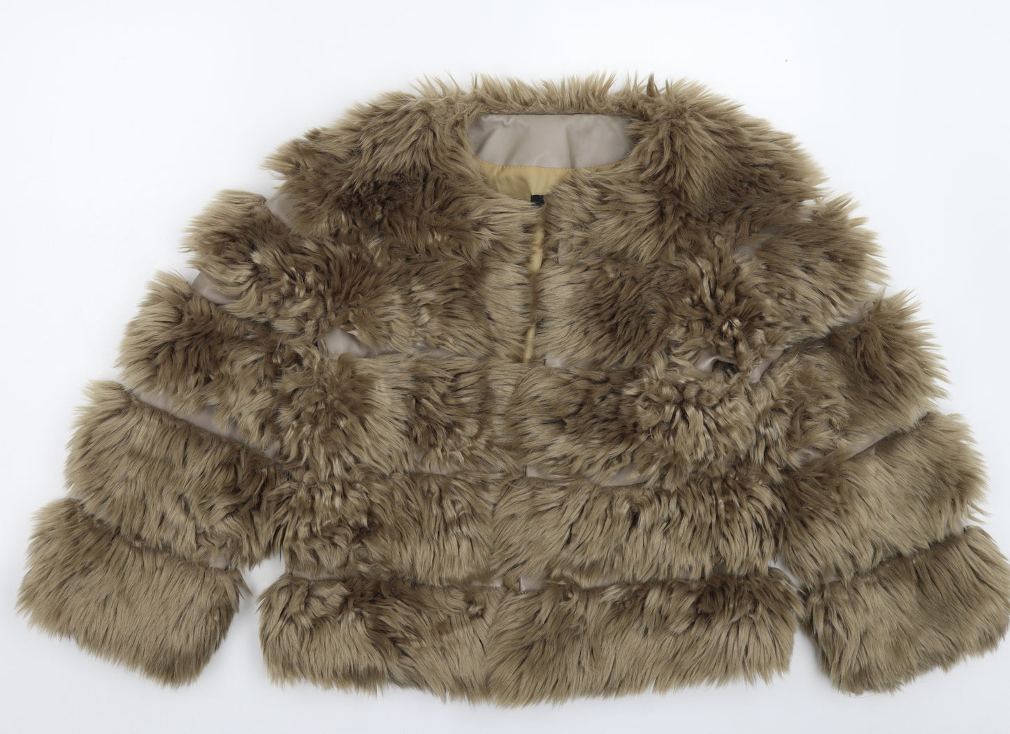 CP Womens Multicoloured   Jacket Coat Size M  - Faux Fur