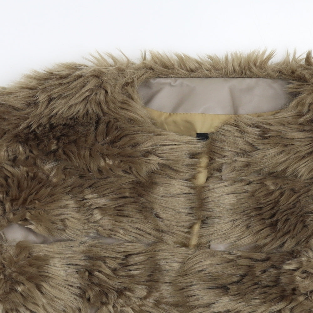 CP Womens Multicoloured   Jacket Coat Size M  - Faux Fur
