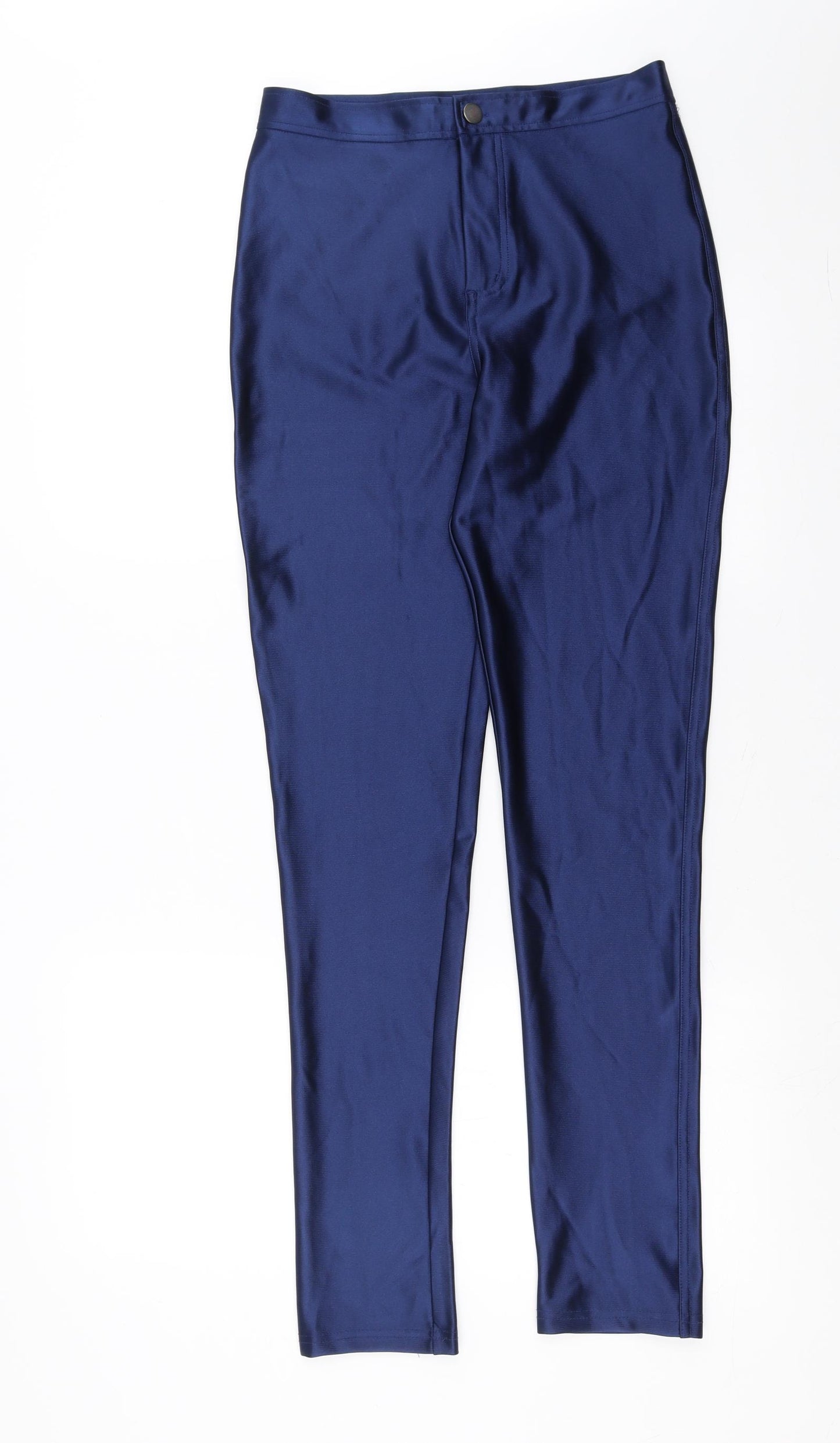 Love Label Womens Blue   Trousers  Size 12 L31 in