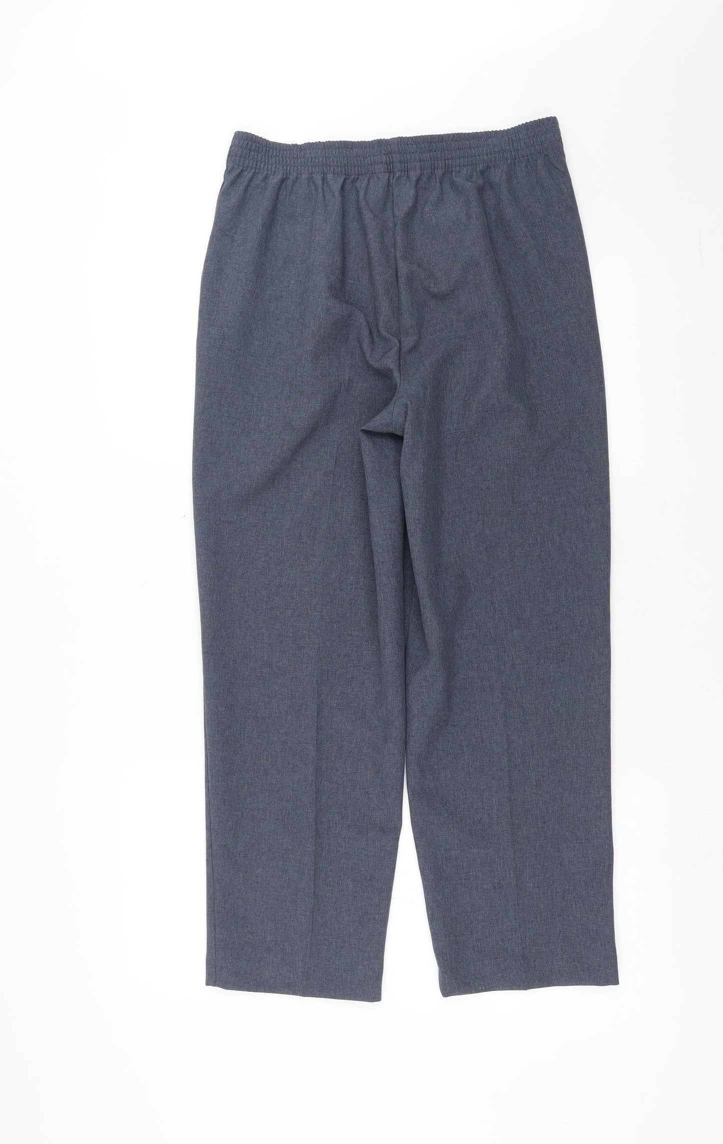 Bonmarché Womens Blue   Trousers  Size 10 L25 in