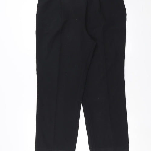Marks and Spencer Womens Black   Trousers  Size 14 L26 in