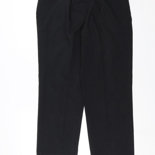 Marks and Spencer Womens Black   Trousers  Size 14 L26 in