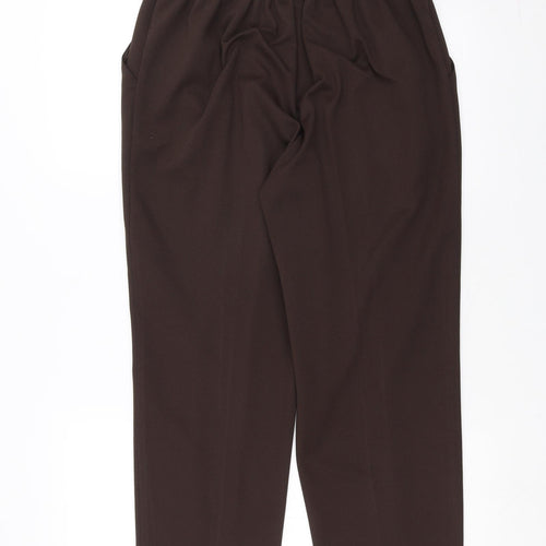 Marks and Spencer Womens Brown   Trousers  Size 16 L25 in