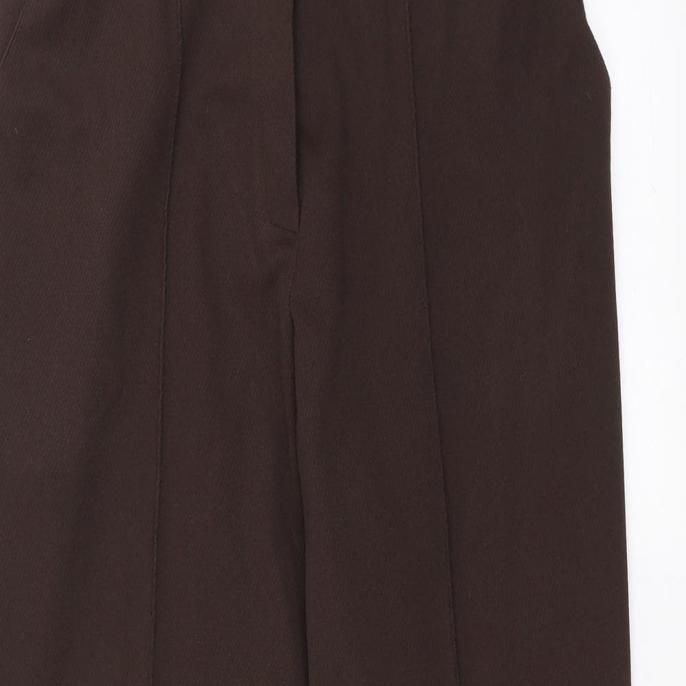 Marks and Spencer Womens Brown   Trousers  Size 16 L25 in