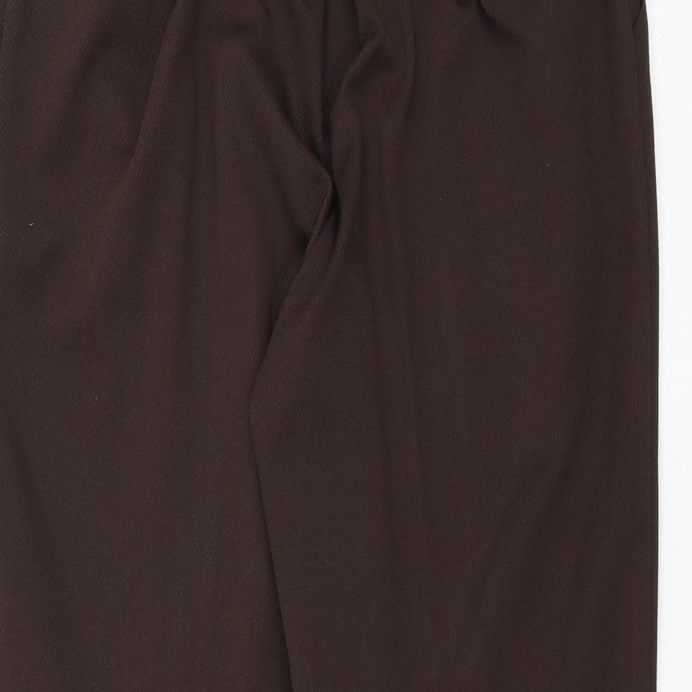Marks and Spencer Womens Brown   Trousers  Size 16 L25 in