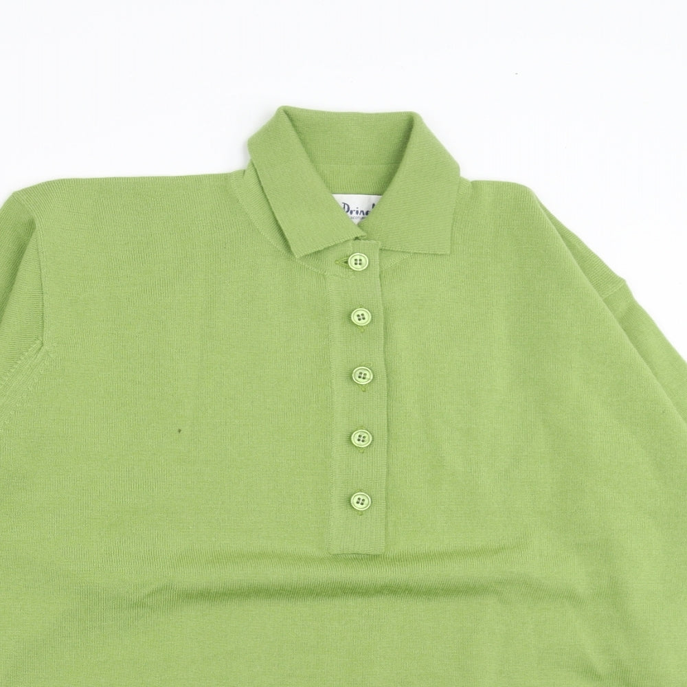 Pringle Mens Green  Knit Pullover Jumper Size L