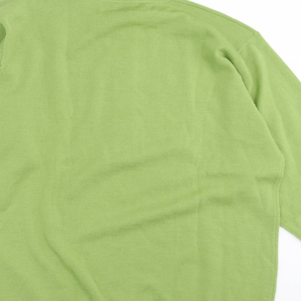 Pringle Mens Green  Knit Pullover Jumper Size L