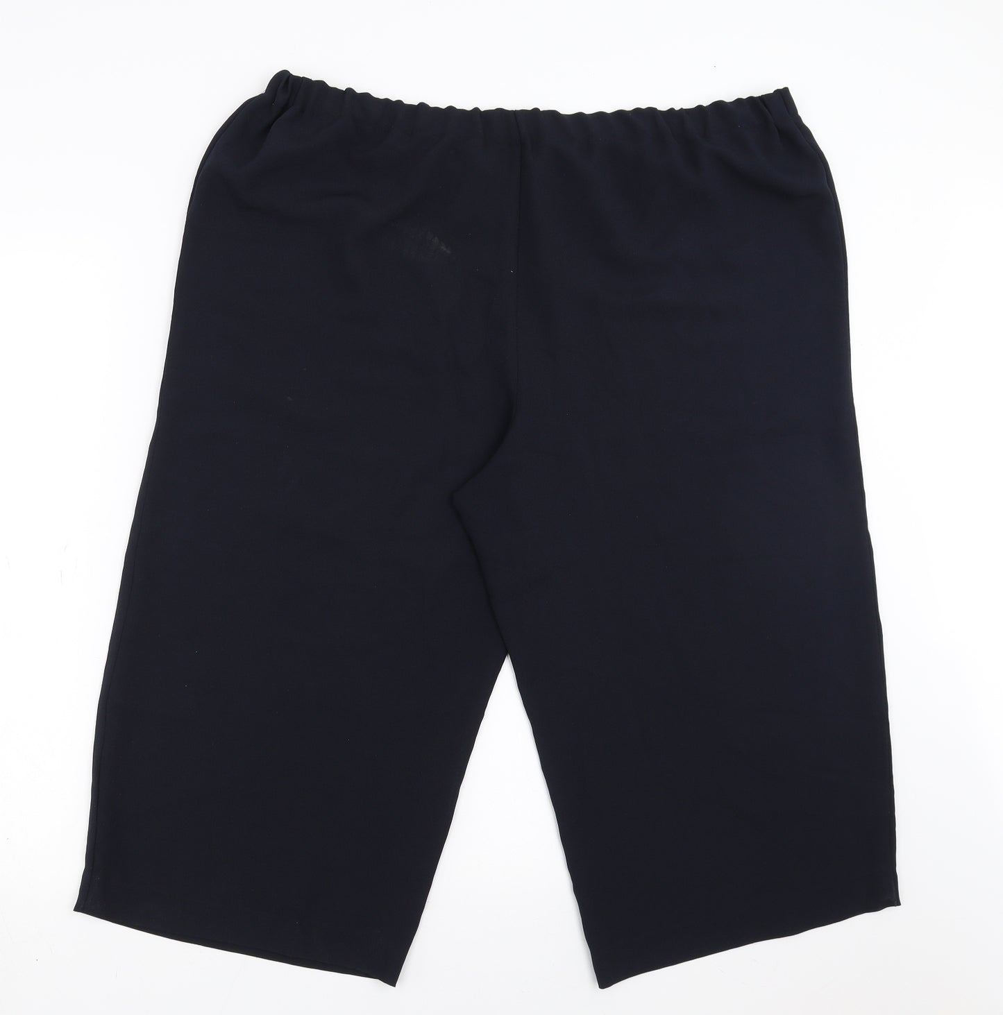Preworn Womens Blue   Cropped Trousers Size 40 in L20 in