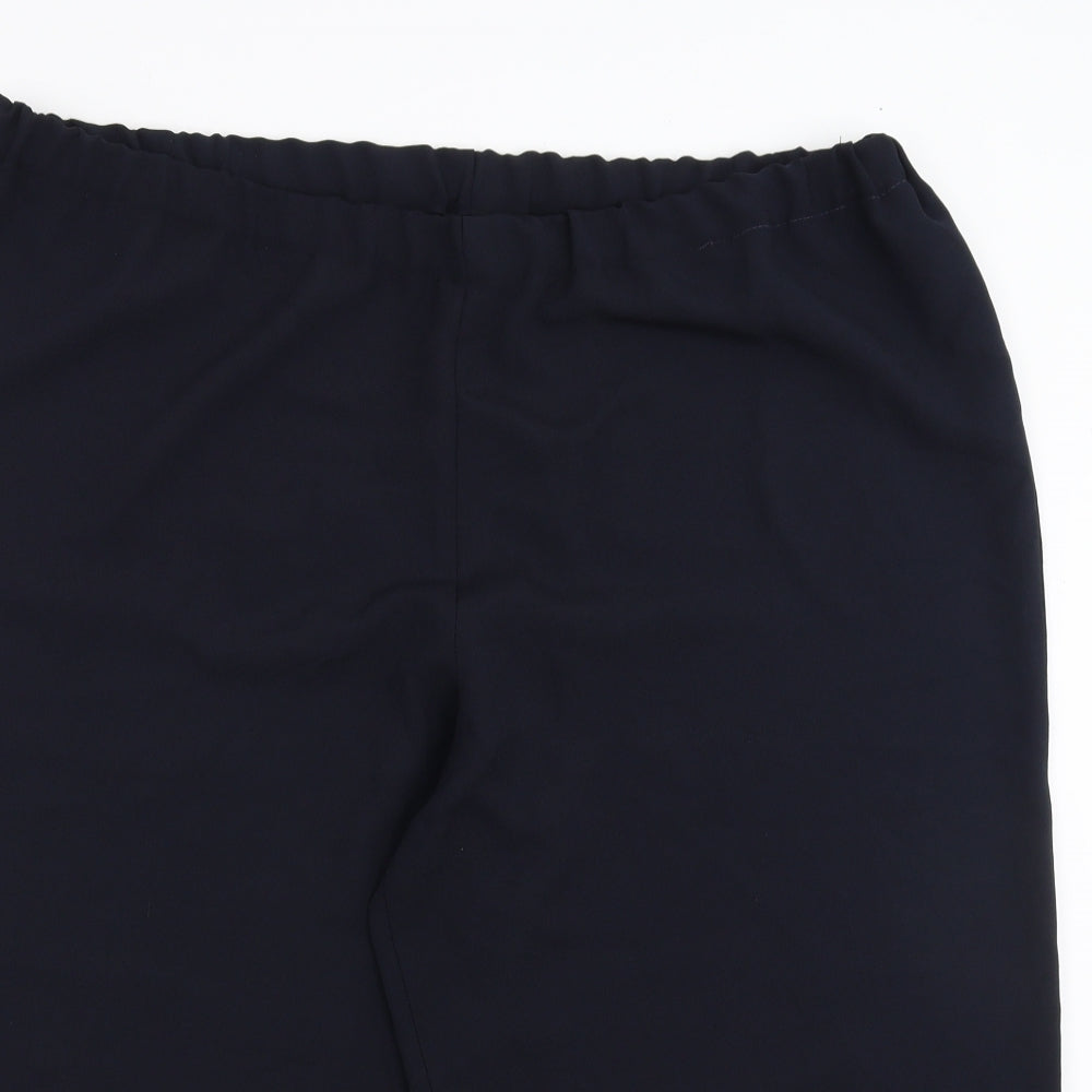Preworn Womens Blue   Cropped Trousers Size 40 in L20 in