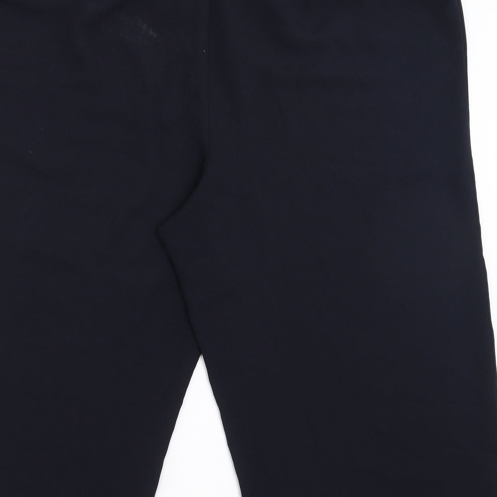 Preworn Womens Blue   Cropped Trousers Size 40 in L20 in