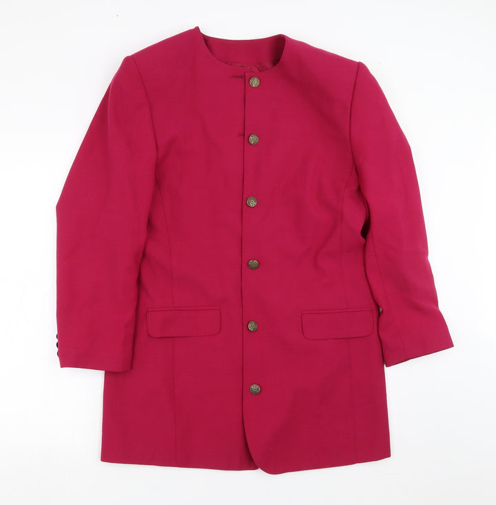 St michael Womens Purple Jacket Suit Jacket Size 16