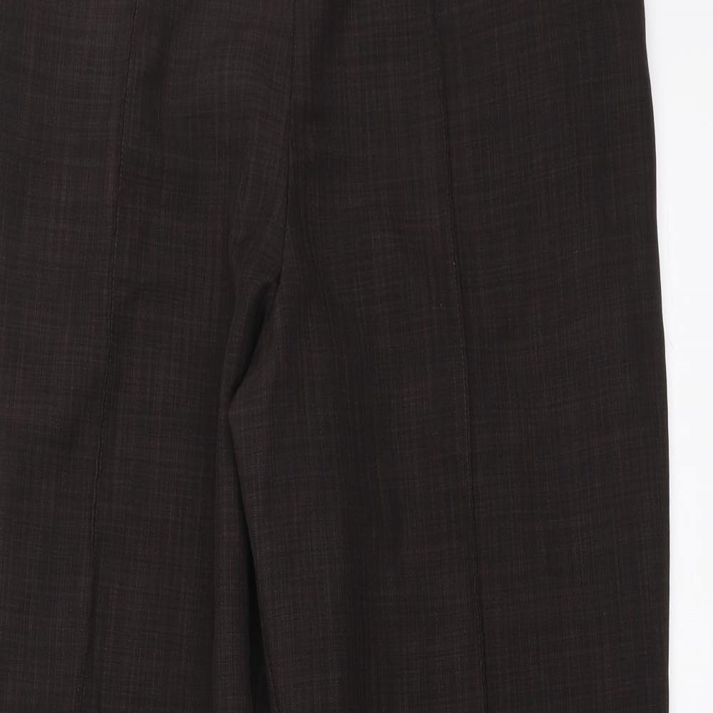 Marks and Spencer Womens Brown   Trousers  Size 14 L29 in