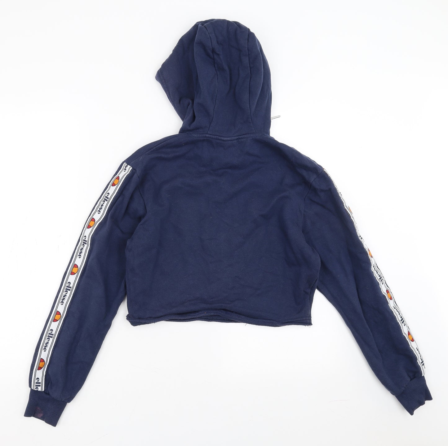 ellesse Womens Blue   Pullover Hoodie Size 8  - cropped