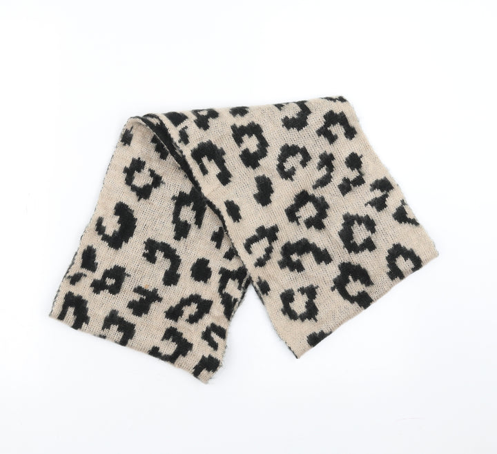 New Look Womens Beige Geometric   Scarf   - loop scarf