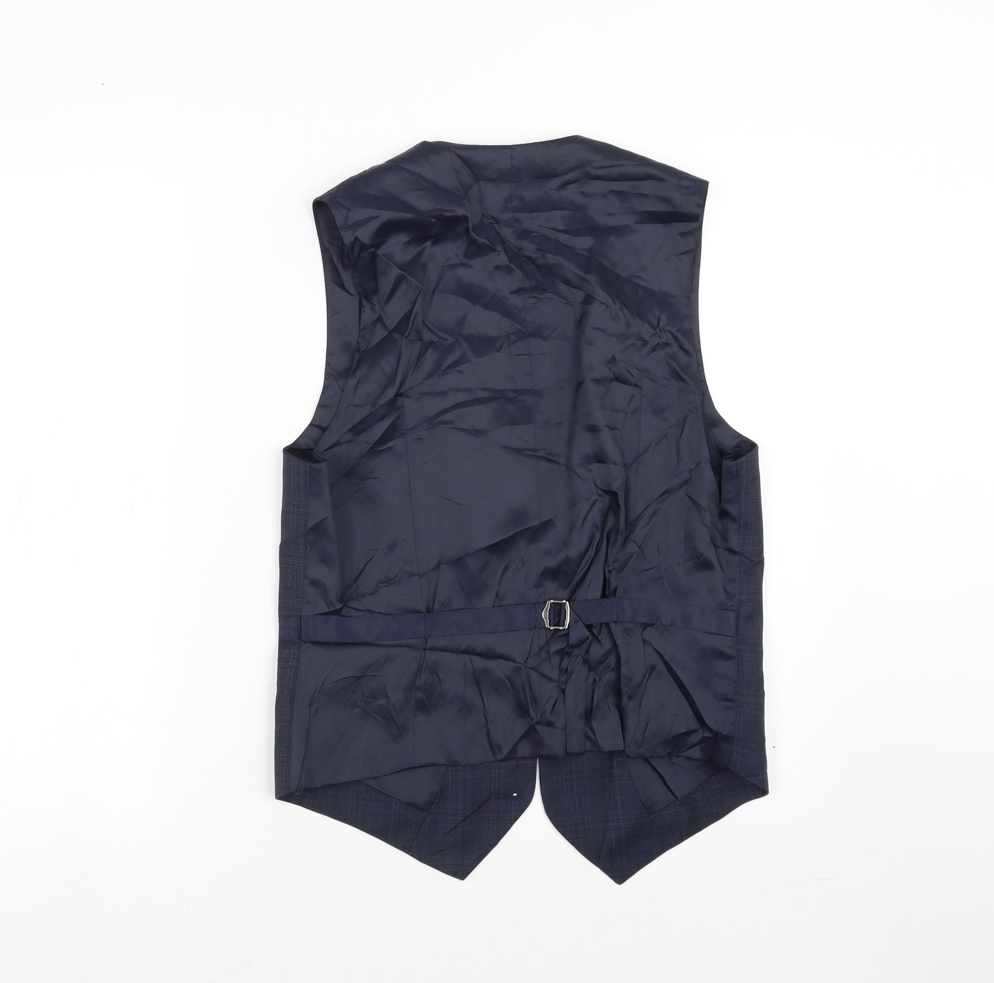 Reiss Mens Black   Jacket Suit Waistcoat Size 36