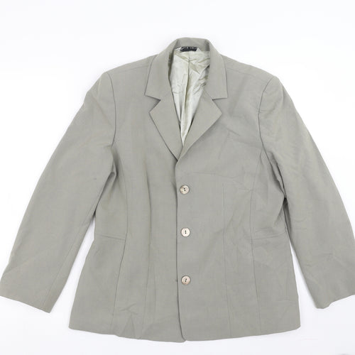 BHS Womens Green   Jacket Suit Jacket Size 14
