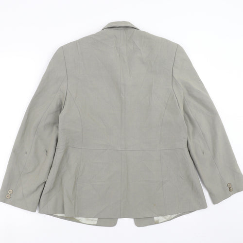 BHS Womens Green   Jacket Suit Jacket Size 14