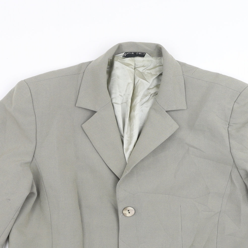 BHS Womens Green   Jacket Suit Jacket Size 14