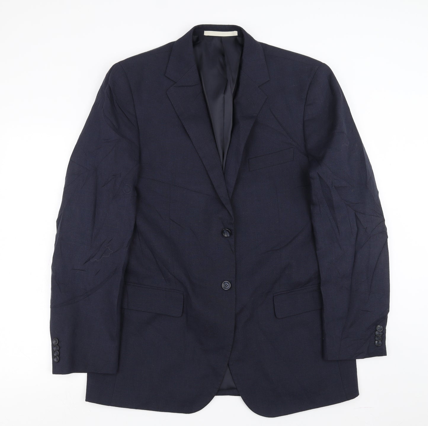 Marks and Spencer Mens Blue   Jacket Suit Jacket Size 42
