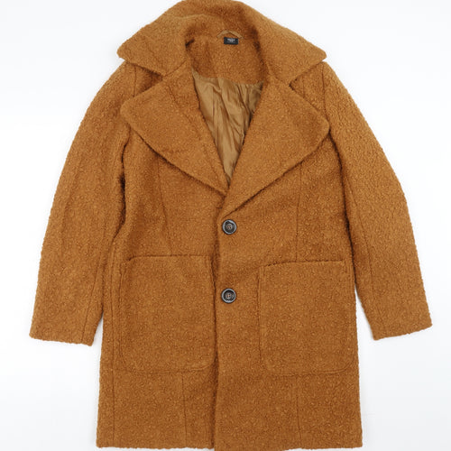 PEP&CO Womens Brown   Jacket Coat Size 8