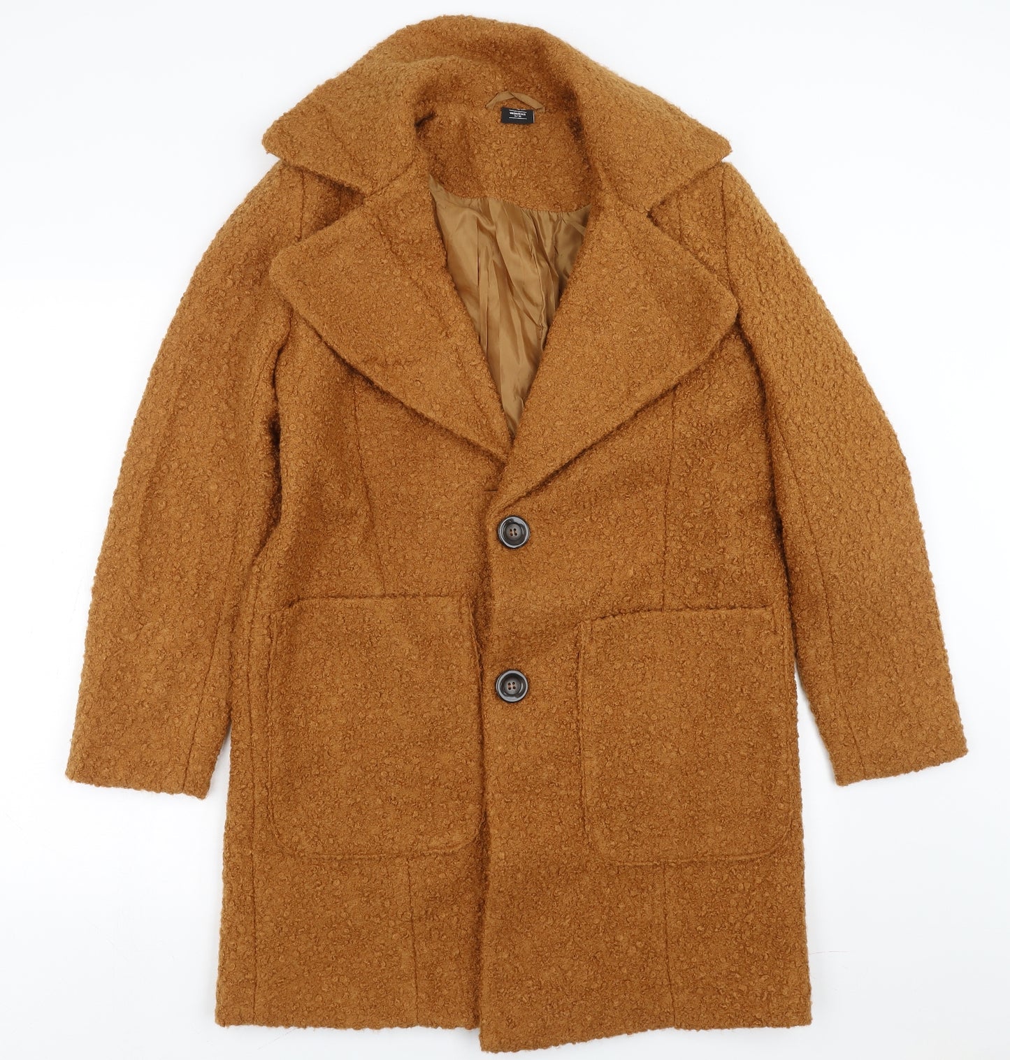 PEP&CO Womens Brown   Jacket Coat Size 8