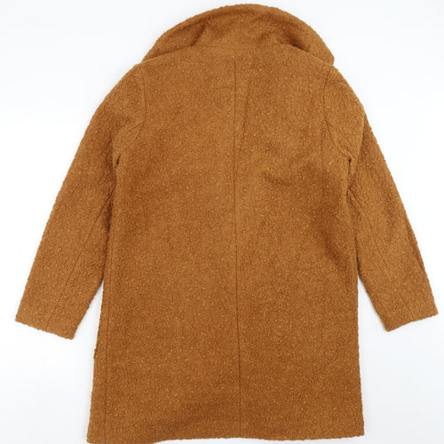 PEP&CO Womens Brown   Jacket Coat Size 8