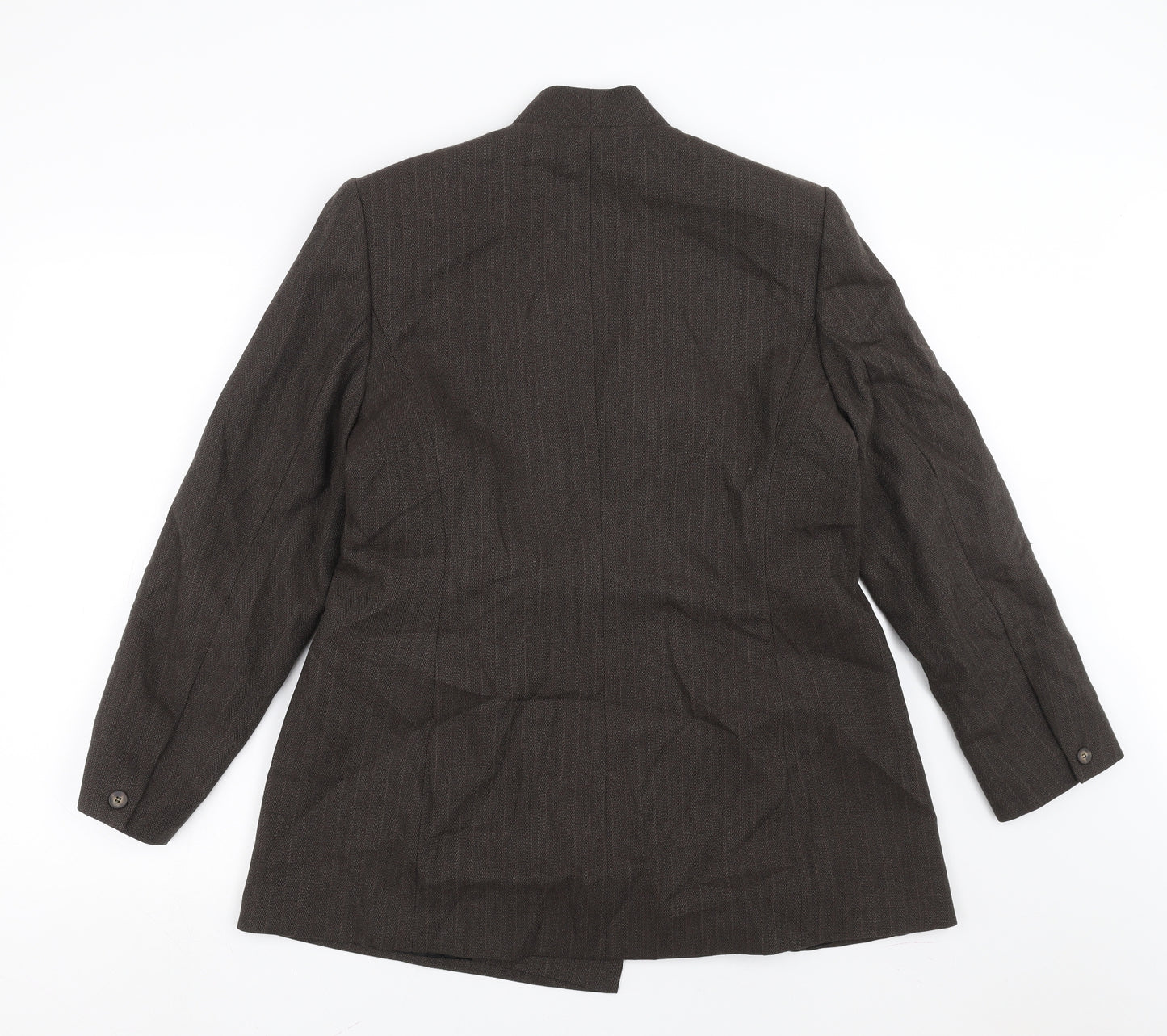 Laura Ashley Womens Brown   Jacket Suit Jacket Size 14