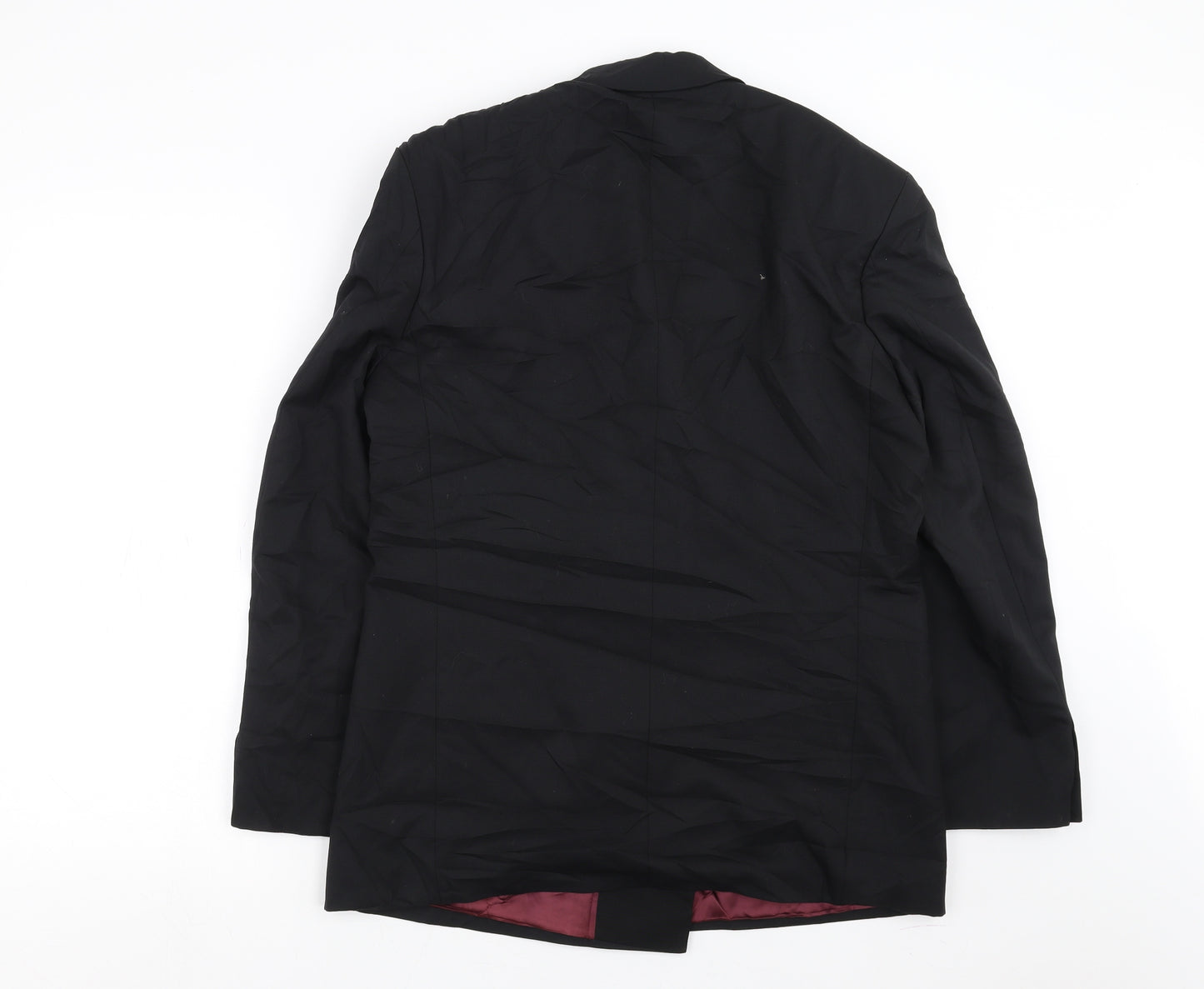 Marks and Spencer Mens Black   Jacket Suit Jacket Size 38