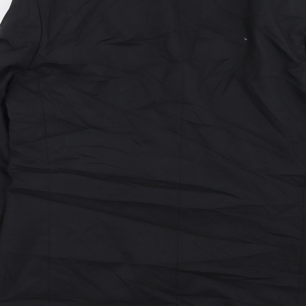 Marks and Spencer Mens Black   Jacket Suit Jacket Size 38