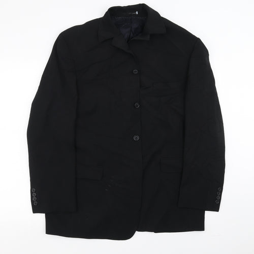 Wilson Mens Black   Jacket Suit Jacket Size 42