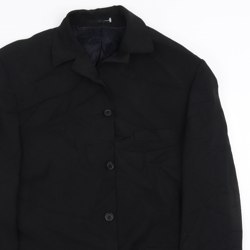 Wilson Mens Black   Jacket Suit Jacket Size 42